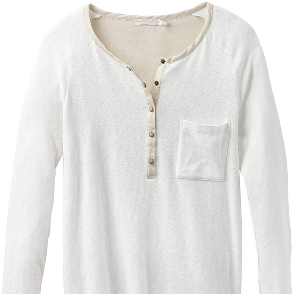 PrAna Henley long sleeve women’s top.